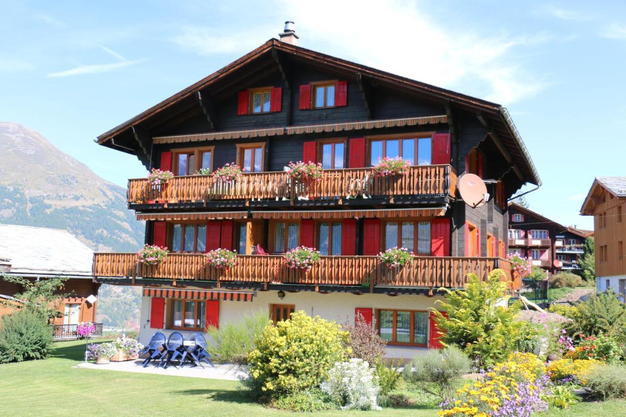 Haus Bel-Air Apartment Grachen Exterior photo